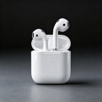 Traadita k&otilde;rvaklapid Apple AirPods 2. p&otilde;lvkond Bluetooth-k&otilde;rvaklapid laadimiskarbikuga Traadita laadimine Stereoheli K&otilde;rvaklapid iPhone'i ja Androidi jaoks valge