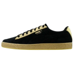 Puma Suede Classic Klassikalised Metallik Meeste Madalad Tennised Must ja Kuldne Vabaaja Mitmek&uuml;lgsed 367397-01 36