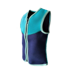 3mm Laste Neopreenist M&auml;rgkost&uuml;&uuml;m Vest Snorgeldamine Sukeldumine Surfimine SoojusKaitse Unisex Laps Ujumisriided Child Small blue