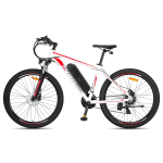 FAFREES F28 MT 27,5-tolline E - M&auml;giratas, 250W harjadeta rummumootor, 36V 15Ah aku, Shimano 21 - K&auml;iguline, Linna- ja MaastikuElektriratas punane