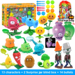 PLANTS VS ZOMBIES 2 M&auml;nguasjad T&auml;iskomplekt Uus Tegu Hernep&uuml;ssur Liitlane Kuulide Laskmine R&uuml;nnak K&auml;ivad Surnud Lastekingitused Tarnekott