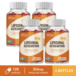 Xemenry - 24 mg liposomaalsed astaksantiini kapslid - Rakkude tervis 120*4
