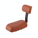 Tagumine lasteiste seljatoega pehmendatud kaherattalisele lastele V3 7CM Soft Seat and brown
