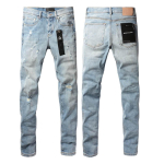 VibeStreet Fashion K&otilde;rge elastsusega Kitsad Teksap&uuml;ksid Retro pesu Must Pritsitud tindi grafitiga Kulunud Streetwear N&ouml;&ouml;pkinnitusega Rebitud Teksap&uuml;ksid 34 white