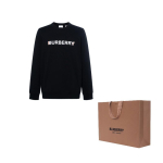 Burberry SS23 Sviiter Meeste Must 80526591 S black