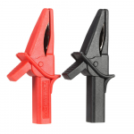 Hantek HT18A krokodilliklambri kinnitus DSO3064 2tk suured Dolphin Gator klambrid punane + must