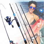 &Otilde;ngeritvade ja -rullide Kergekaalulised &otilde;ngeritvade ja Smooth Reel Spinning &Otilde;ngeritvade &Otilde;ngeritvade Komplekt 1.8m&reel2000