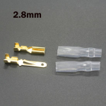 50 paari naissoost labida klemmidega varruka traadi &uuml;mbris&uuml;hendus 2,8 mm 6,3 mm 4,8 mm jaoks 2