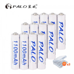 PALO 4-28tk 3A AAA laetav aku 1,2V 1100mAh ni-mh akud 12pcs