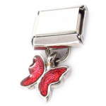 Les Tr&eacute;sors De Lily [C5998] - Maille 'Papillon' Rouge punane