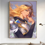 DINGPU t&auml;is&uuml;mmargune puur 5D DIY Teemantmaal, Tikand Ristpistes 5D Kodukaunistuse kingitus 20X30CM