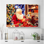 Teemantmaaling 5d maastiku t&auml;isnurkne puur Teemanttikandid Ristpistes Kosmose Kodukaunistus Full Round (20X30CM)