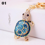 1 tk v&otilde;luv kristall, v&auml;ike kilpkonn, kivist v&otilde;tmehoidja v&otilde;tmehoidja ripats, armas multifilm sinine