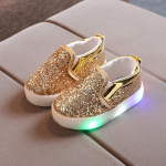 TWINFLAMES Lapsed Helendavad kingad Mood Sequin LED-valgustid Kingad Baby Kings Vabaajaspordijalatsid Hingavad tossud 22