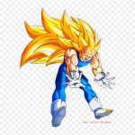 Plaastrid riidekoti jaoks Triikida termokleebised Vegeta Ssj3 render Vegeta Goku muster pestav soojus&uuml;lekanne
