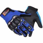 Full Finger Glove Racing Mootorratas Jalgratas Jalgratas Offroad Bike Meeste Talvise Soojad V&auml;liskindad sinine