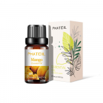 PHATOIL Mango Fruit eeterlikud &otilde;lid k&uuml;&uuml;nlaseebi jaoks DIY parf&uuml;&uuml;mid aroomiteraapia &otilde;huniisutaja &otilde;huhajuti tervislik hooldus 10ML Mango+a box