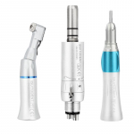 Hambaravi v&auml;ikese kiirusega E-t&uuml;&uuml;pi kontranurga suhtega aeglase kiirusega hambaravi v&auml;ikese kiirusega k&auml;siinstrument three-piece unit 4 hole