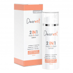 Kallim 2in1 mask ja puhas seerum, pH-tasakaal, alkoholivaba, parabeenivaba, SLS-vaba, l&otilde;hnaaineteta, dermatoloogi poolt testitud ja heakskiidetud, 100 ml 100 ml.