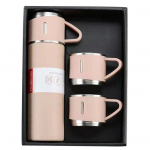 500ml Practical Solid Sturdy thermos cup set Stainless Steel Business Trip Water Bottle for Travel 500ML