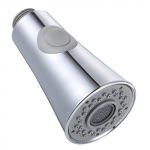 K&ouml;&ouml;gisegisti pea 2-funktsiooniline v&auml;ljat&otilde;mmatav pihusti pea koos tagasil&ouml;&ouml;giklapiga varuosad G1/2 Polished chrome h&otilde;be