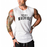 Muscleguys Fitness Tankid Meeste Kulturismi Riided J&otilde;usaal Stringer Vestid Meeste Varrukateta S&auml;rk Puuvillane Singletid Lihastopsid M must