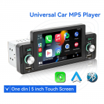 Callaa 5-tolline autoraadio 1 din Android Auto multimeediumipleier Bluetooth MirrorLink FM-vastuv&otilde;tja
