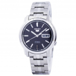 Seiko 5 Automatic 21 Jewels SNKK71 SNKK71K1 SNKK71K meeste k&auml;ekell must