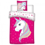 Voodikomplekt UNICORN 140x200 Heleroosa
