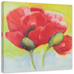 L&otilde;uenditr&uuml;kk Red Poppies Nature 30x30 punane