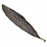1 tk Bodhi Leaf Viirukihoidja Tuhap&uuml;&uuml;dja ​​Long Leafs Viirukihoidja Meditatsiooni Kodukaunistuse tarvikud kuld