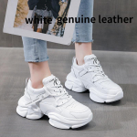 Fujin 7cm &otilde;hkv&otilde;rk ehtsast nahast naiste hingav vabaaja platvorm Moodsad tossud suvi s&uuml;gis kevad tursked tossud kingad 34