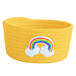 Puuvillane k&ouml;iega kootud hoiukorv Multifilmid Loomad Lapsed M&auml;nguasjade korraldaja K&auml;sitsi valmistatud lauaarvuti hoiukoht kommid riided m&auml;nguasjakast L