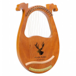 16 String Reindeer Box Harf Kaasaskantav pilliharf algajatele Plektriga