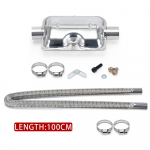 60cm 100cm 120cm 150cm 200cm 250cm 300cm &otilde;hkdiisel seisuk&uuml;tteseade roostevabast terasest v&auml;ljalasketoru toru gaasi ventilatsiooni voolik auto veoauto kaubik