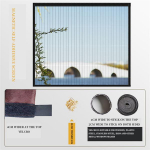 Putukate magnetilised aknaklaasid 80 x 100 cm