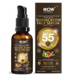 Wow Skin Science Matte Finish p&auml;ikesekaitsekreem n&auml;oseerum Spf 55 Pa++ vaarika-, porgandiseemne- ja avokaado&otilde;liga, 50 ml