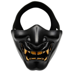 Airsoft paintballi s&otilde;jav&auml;e taktikaline prajna poolmask Samurai Hannya &otilde;uduskolju Halloweeni jahipidamise kaitsvad poolmaskid