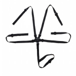 Universaalne 5-punktiline turvav&ouml;&ouml; turvav&ouml;&ouml; turvav&ouml;&ouml; jalutusk&auml;rule m&otilde;eldud s&ouml;&ouml;gitooli vankrik&auml;ru vanker, lastek&auml;ru must