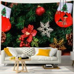 Neoonse &ouml;&ouml;vaatega majakese seinavaibast rippuv j&otilde;ulup&uuml;ha uusaasta kingitus hipi boho stiilis toa kodukaunistus 95x70cm