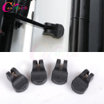 4 t&uuml;kki/komplekti ABS must autoukse korgi kaitsekate Kia Soul K2 K3 K4 K5 Cerato Forte Quoris Optima Sportage R jaoks gray