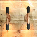 Itaalia sconces seinavalgusti paar stiilimudelit messingist must seinavalgusti koduks, kontorisisustuseks