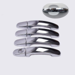 FUNDUOO Ford Focus 2 Focus 3 jaoks 2005 2006 2007 2008 2009 2010 2011 2012 2013 Uus kroomitud auto uksek&auml;epideme katte trimm gray