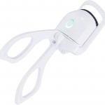 Soojendusega ripsmekoolutaja Elektrilised ripsmekoolutajad USB-taaslaetav ripsmekoolutaja kammiga valge