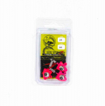 Tackle Tactics TT Big EyeZ Jig Head 3/8 untsi 3/0 Pink Silver EyeZ (5093)