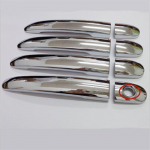 Auto stiil Chevrolet Optra Lacetti Daewoo Nubira 2005-2008 kleebised kroomitud v&auml;lisukse k&auml;epideme kate ukse k&auml;epideme kauss 1