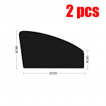 Magnetiline auto p&auml;ikesevari UV-kaitse auto kardin auto aken p&auml;ikesevari k&uuml;ljeaken v&otilde;rgust p&auml;ikesesirm suvekaitse aken front 2 pcs