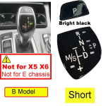 2PCS/Set Car Gear Shift Knob Panel P button For BMW 1 2 3 4 5 7 Series F Chassis F10 F11 F01 F02 X1 X3 X4 M3 M4 F30 F32 F48 A Model gray