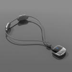 Nutikas rippuv elektriline kaela kaelaosa l&uuml;lisamba masseerija kaela &otilde;la seljakaitse pulssmassaaži l&otilde;dvestav valu leevendav EMS kaasaskantav reie minikompress hall