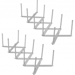 Lisa soovinimekirja 2 t&uuml;kki roostevabast terasest kaane uks, kaane uks, pikendatavad poti kaanehoidjad, korraldaja potihoidjad k&ouml;&ouml;git&ouml;&ouml;riistade jaoks S&auml;&auml;stke ruumi 13x5x7cm